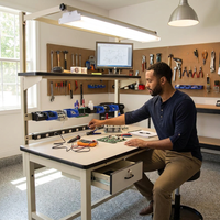60 In. W X 30 In. D Laminate Top Workbench — Lifestyle
