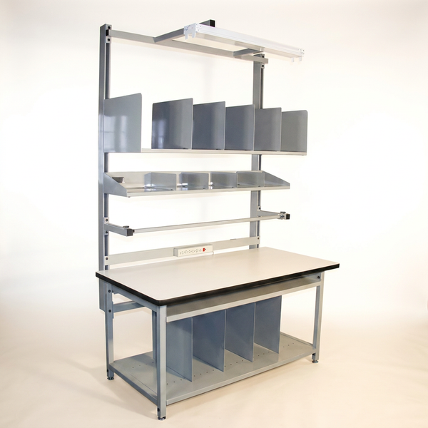 60 In. W X 30 In. D Workbench with Laminate Top — Studio Shot