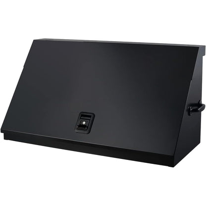 41" X 18" Heavy Duty Steel Triangle Toolbox (Steel, Flat Black)